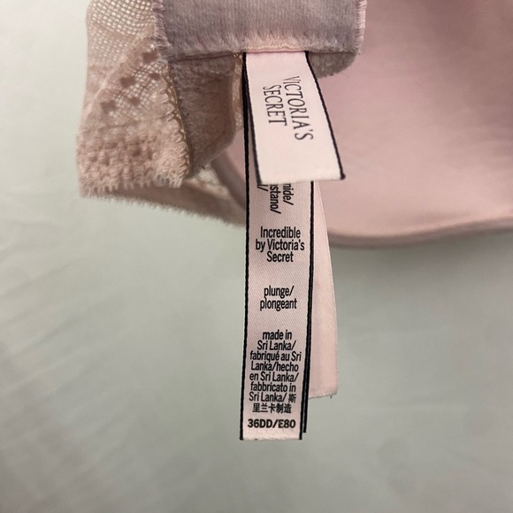 Victoria’s Secret Incredible 36DD Bra Light Pink - Picture 11 of 12